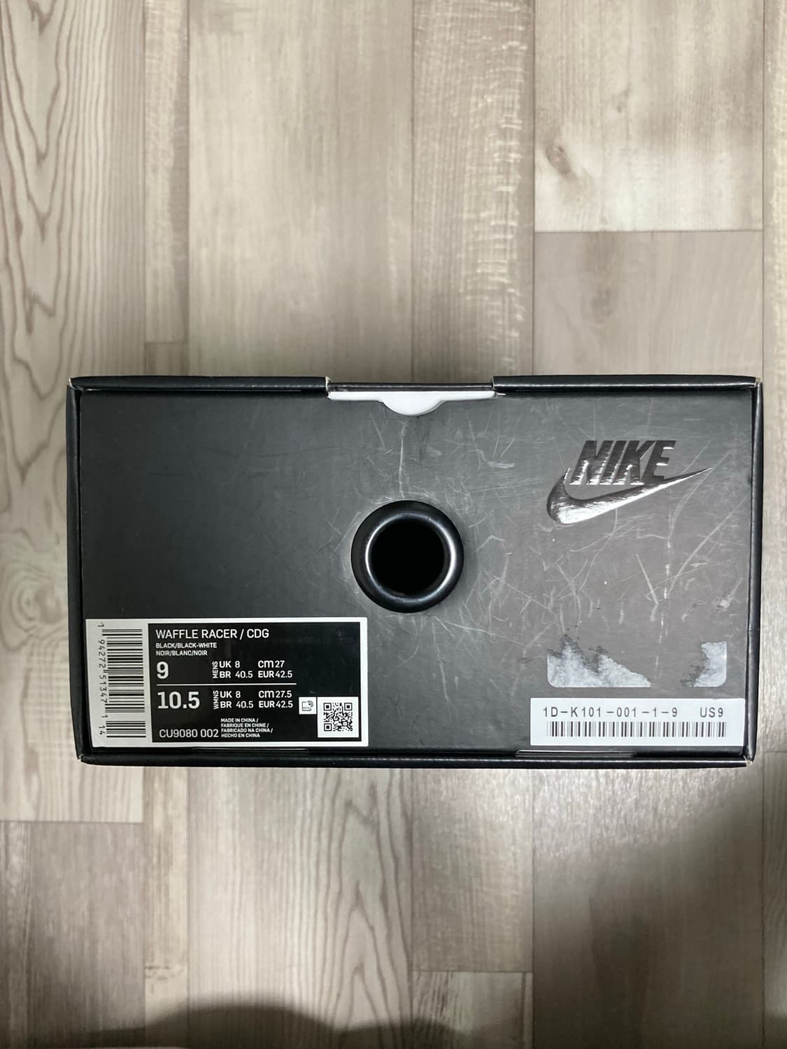 나이키 x 블랙 꼼데가르송 와플레이서 블랙 2020 상품이미지2