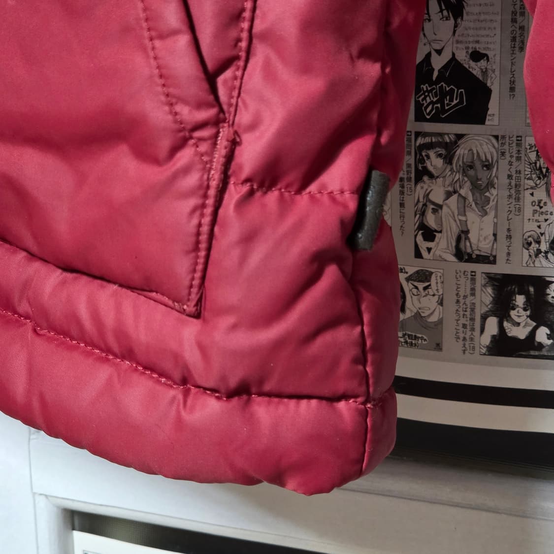 리바이스 코듀로이 배색 웨스턴 덕다운 패딩 상품이미지5