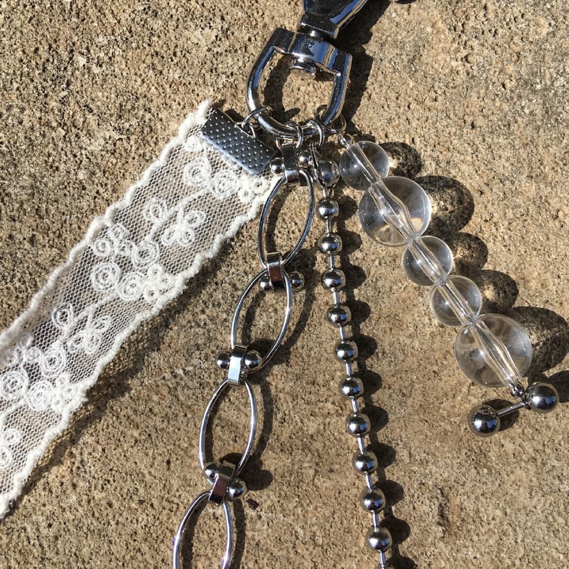 lace ball Keyring (handmade) 상품이미지3