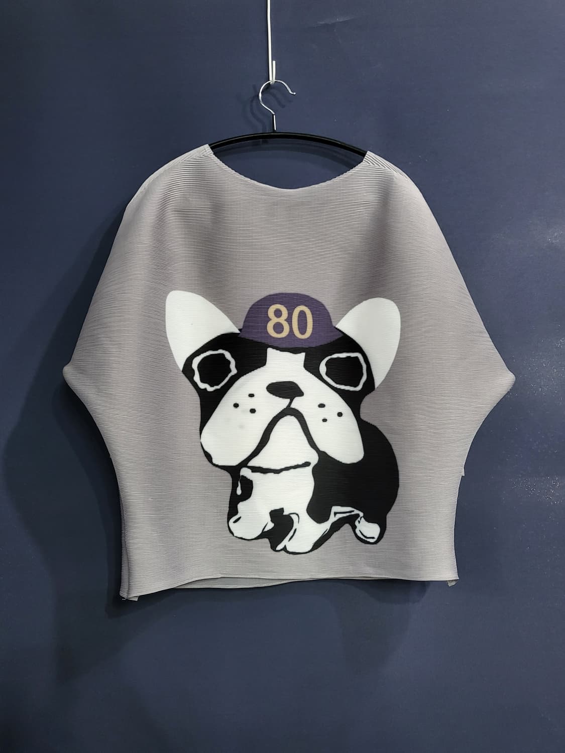 프렌치 불독 모티브 플리츠 상품이미지4