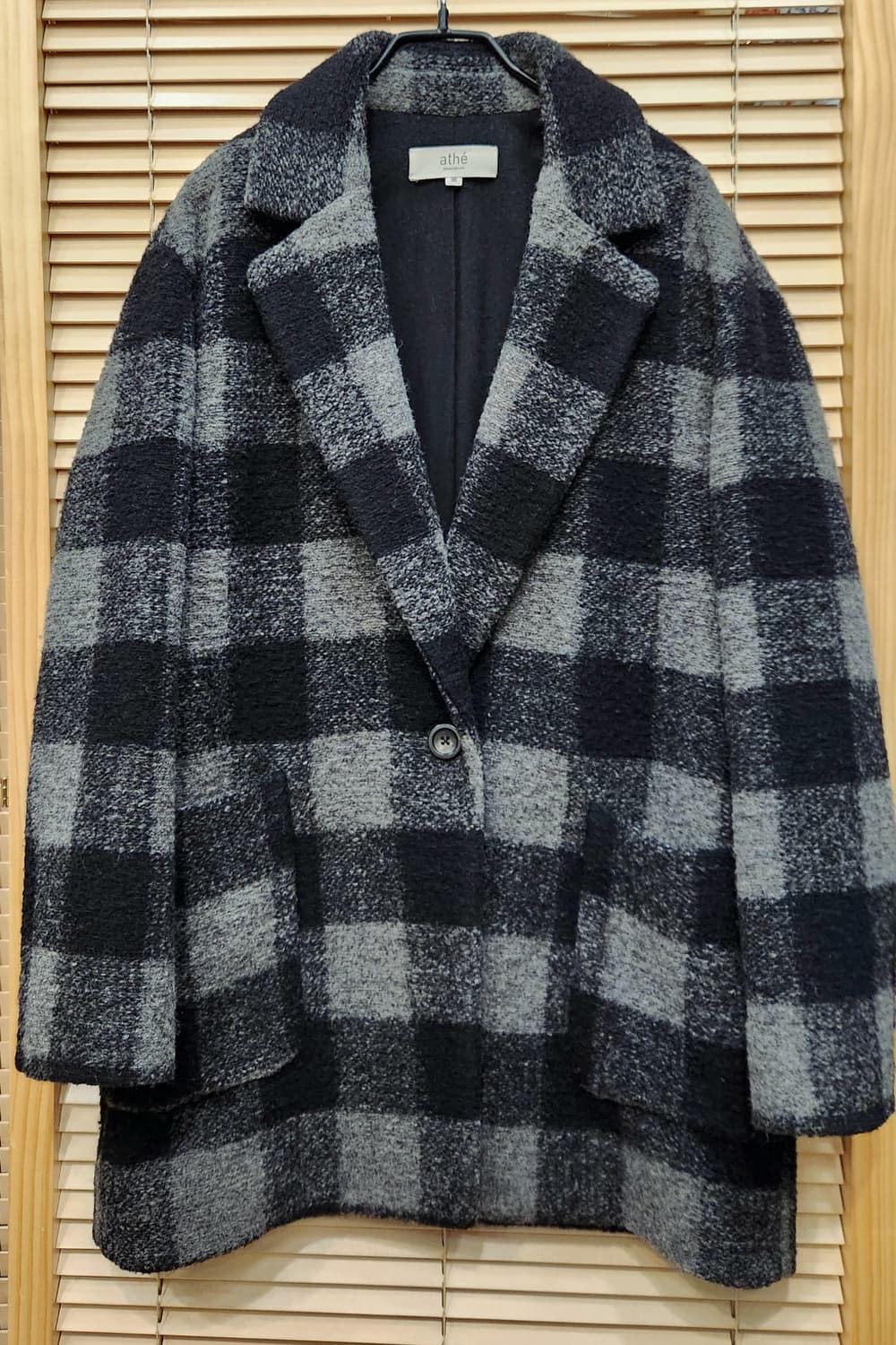 바네사브루노 아떼 울체크 하프코트 상품이미지1