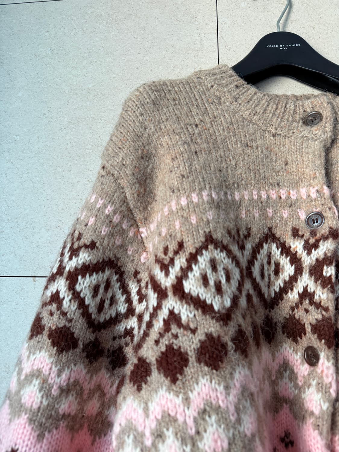 Grove 그로브 노르딕니트가디건 상품이미지4