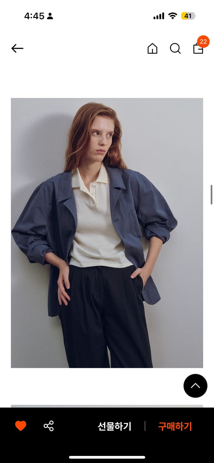 낫띵리튼 워크 자켓 상품이미지4