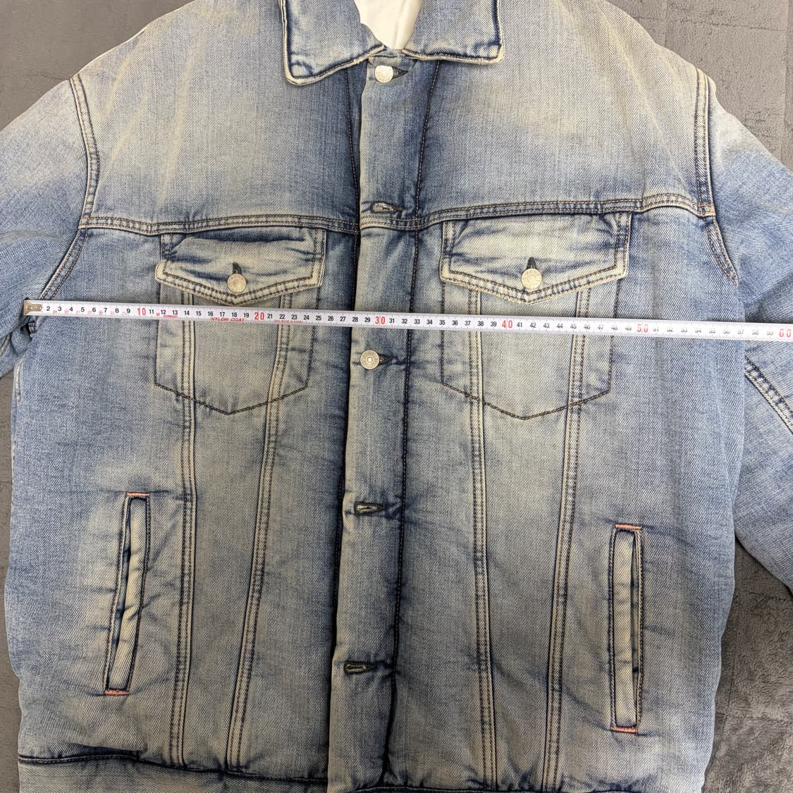 아크네 패디드 데님 자켓 상품이미지6