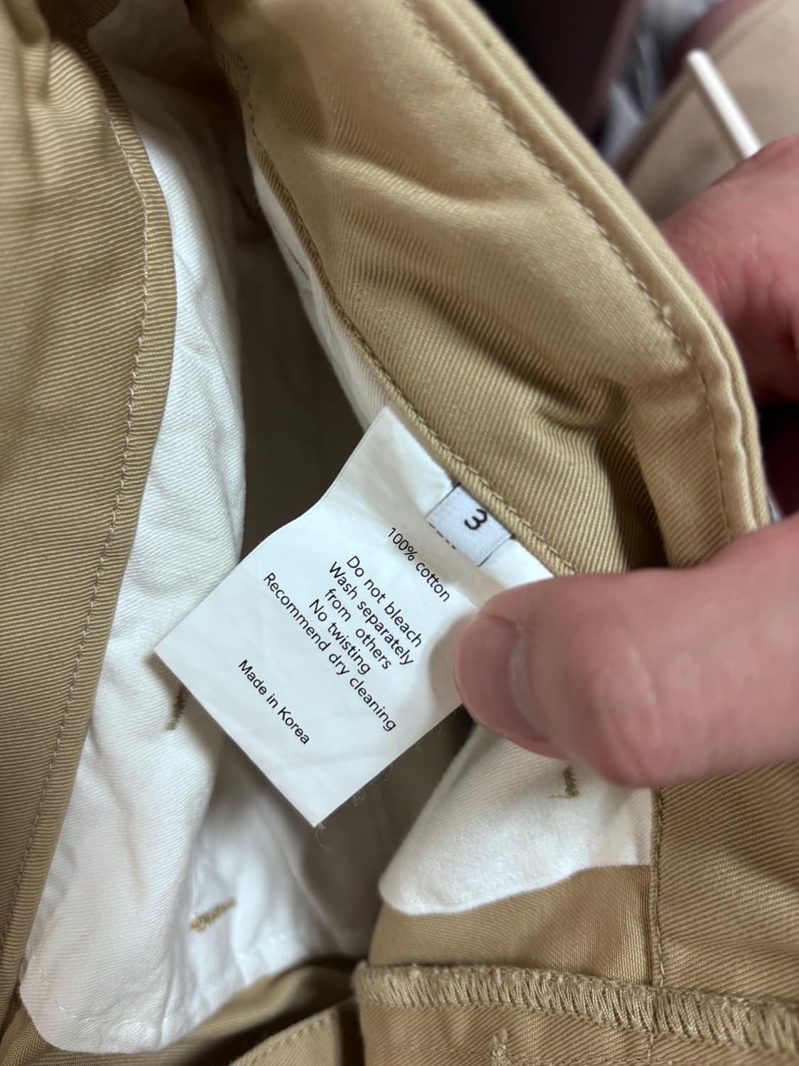 SEW 오피서 치노팬츠 상품이미지2