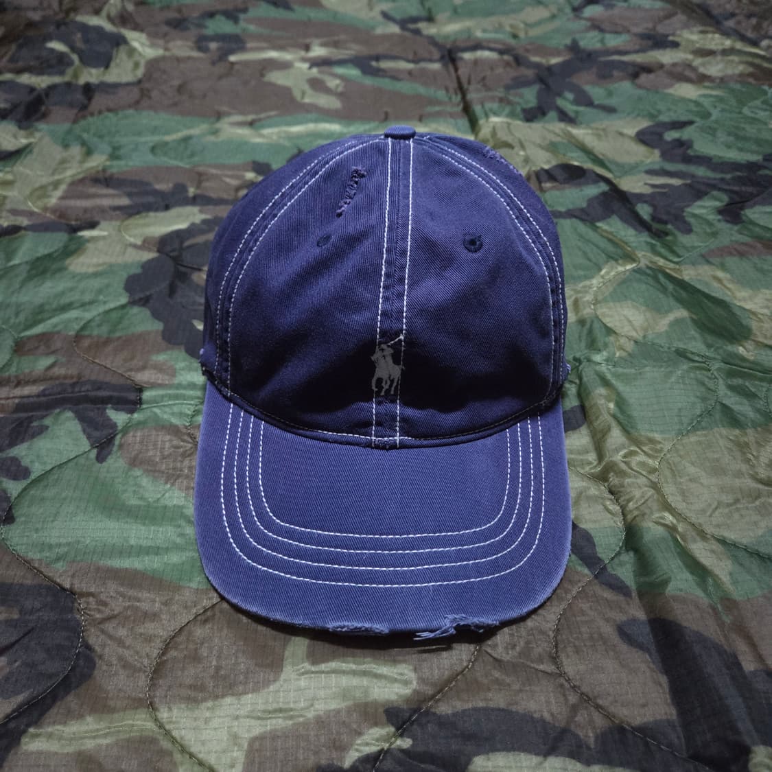 00s Vintage Polo Ralph Lauren Twill Cap 상품이미지2