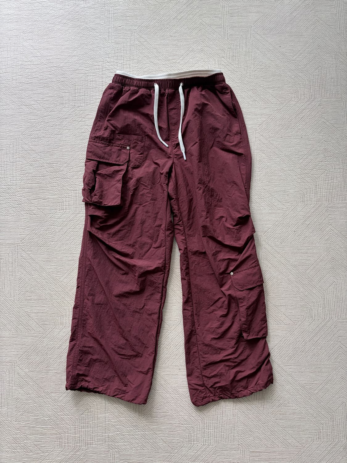 리임 RHEME 원마일 카고팬츠 버건디 상품이미지4