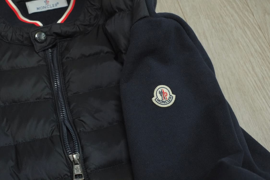 [xl]몽클레어 삼선 트리콧 니트패딩 상품이미지3