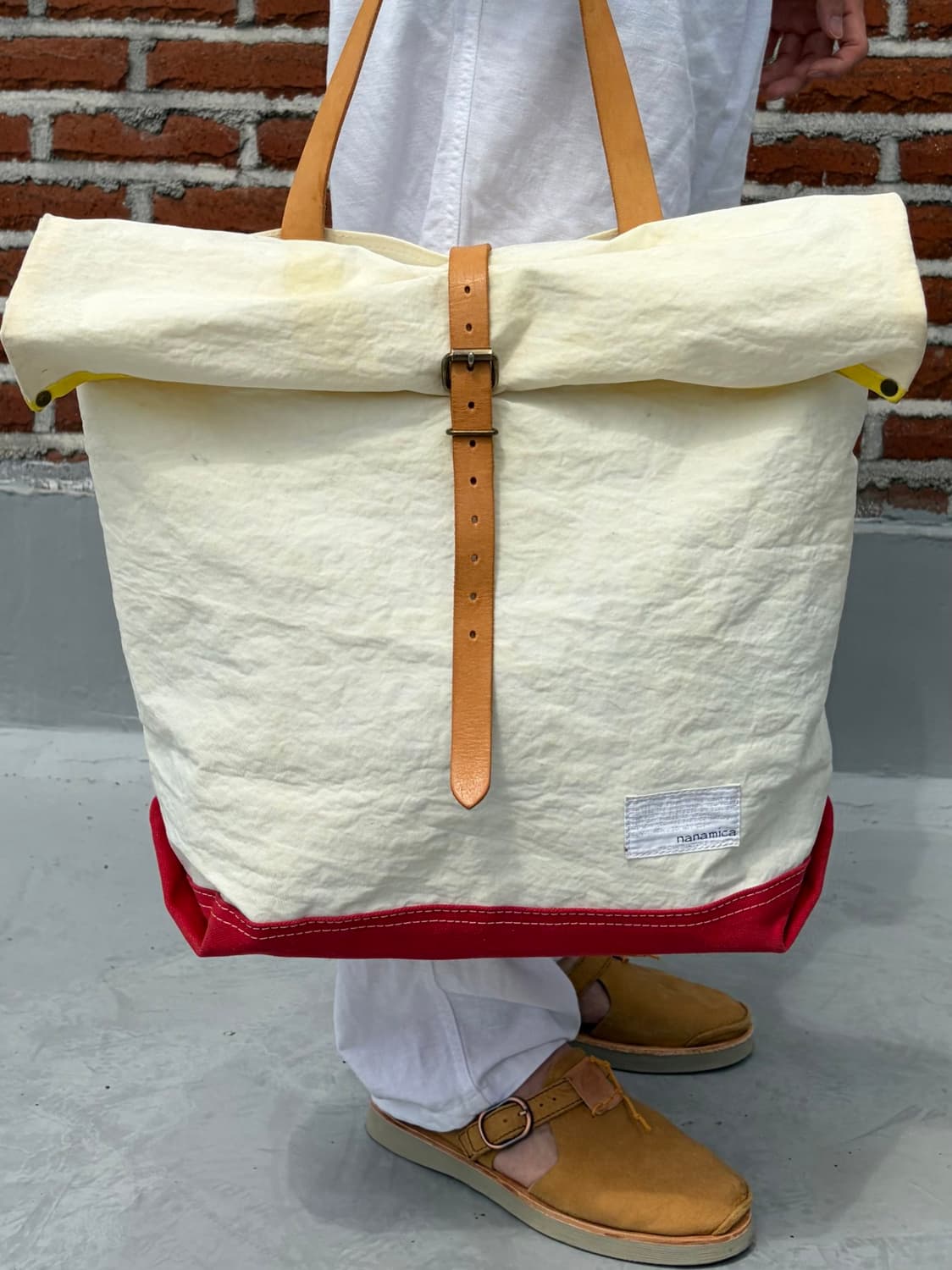 Nanamica 2012ss 롤탑 토트백 (Made in Japan) 상품이미지3