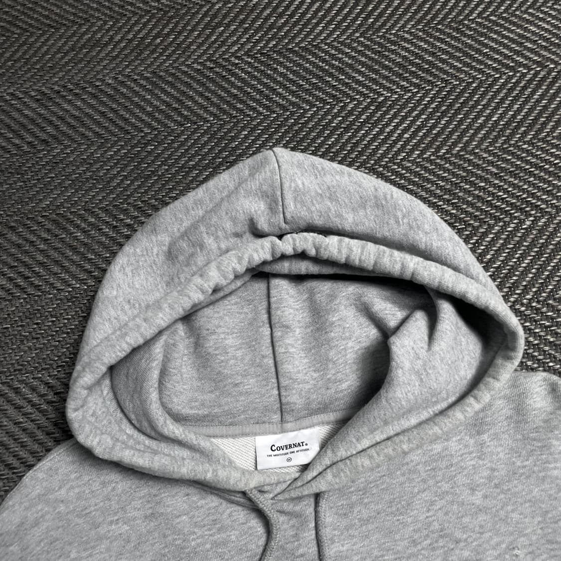 커버낫 빅로고 박시핏 후드 티셔츠y 5345 상품이미지4