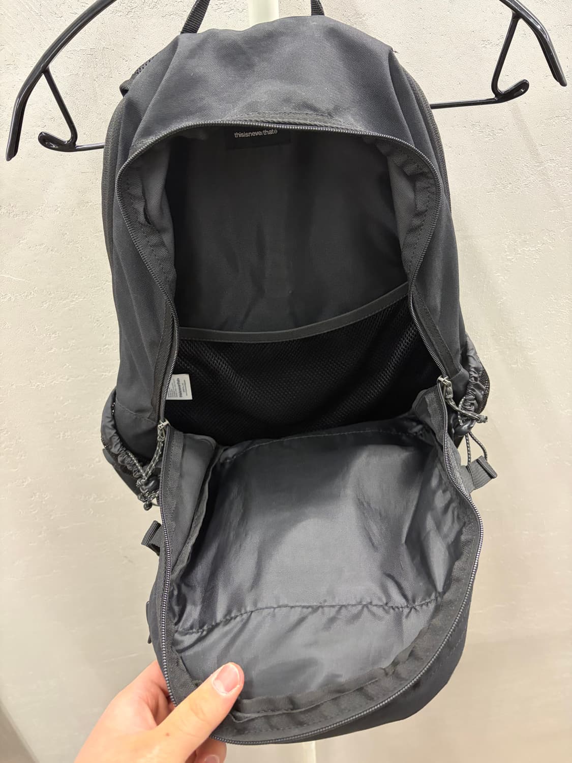 디스이즈네버댓 SP 백팩 블랙 상품이미지4