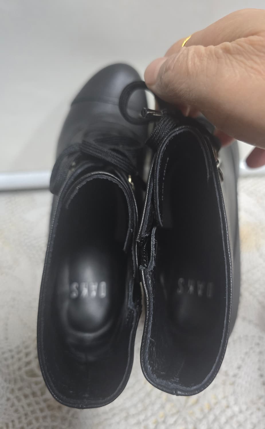 닥스 워커 앵클 부츠 245(굽8센티) 상품이미지7