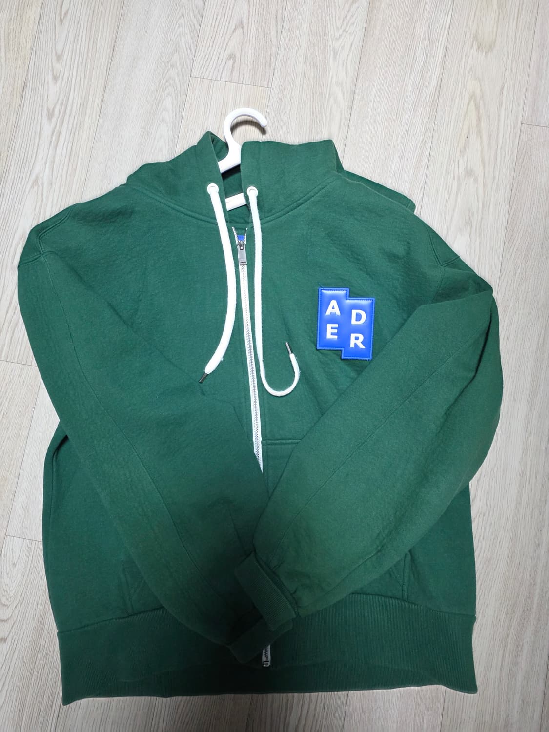 Ader Error 아더에러 17fw 그린 후드집업 상품이미지1