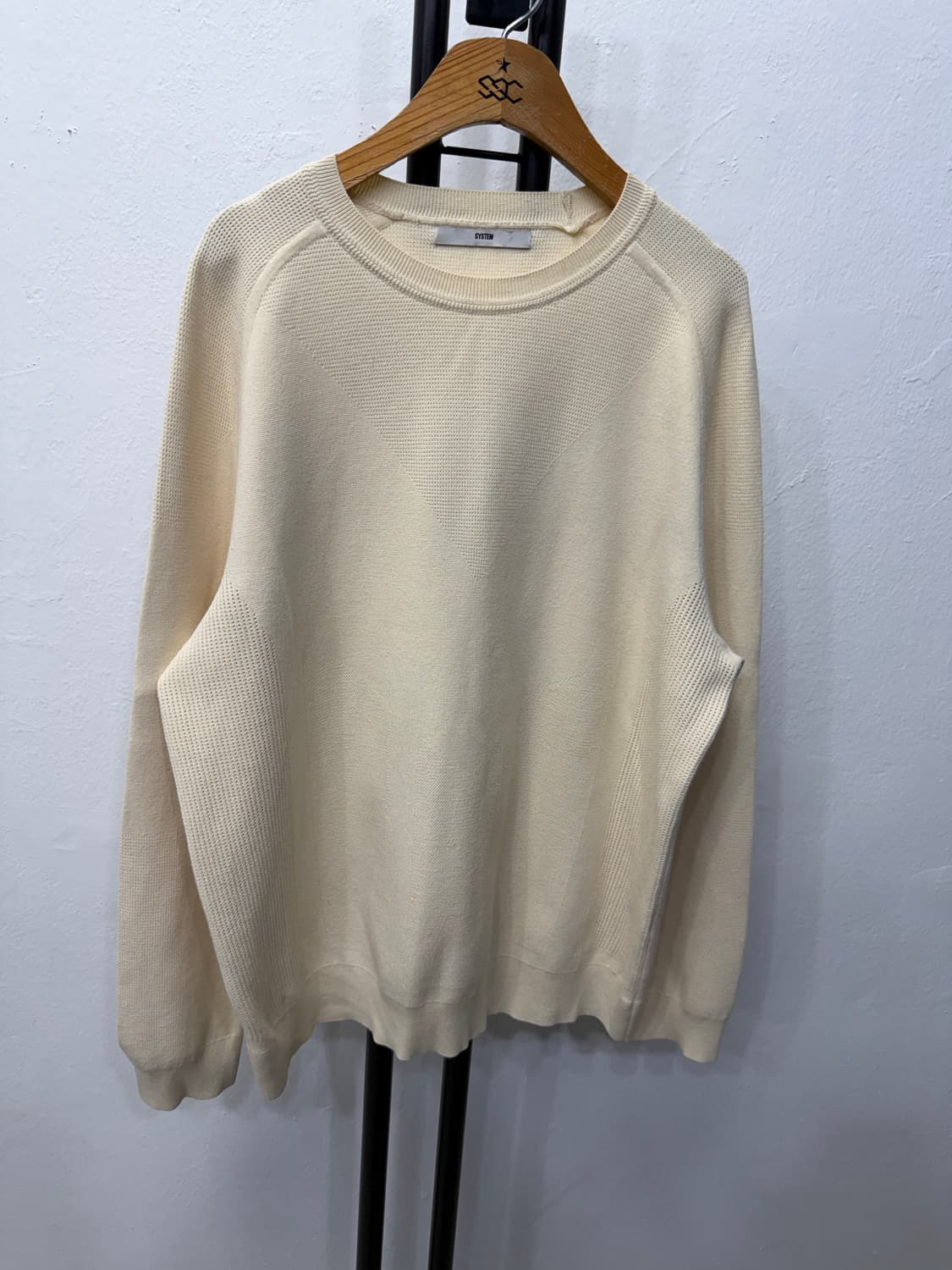 정품) 시스템옴므 니트 맨투맨 95 상품이미지1