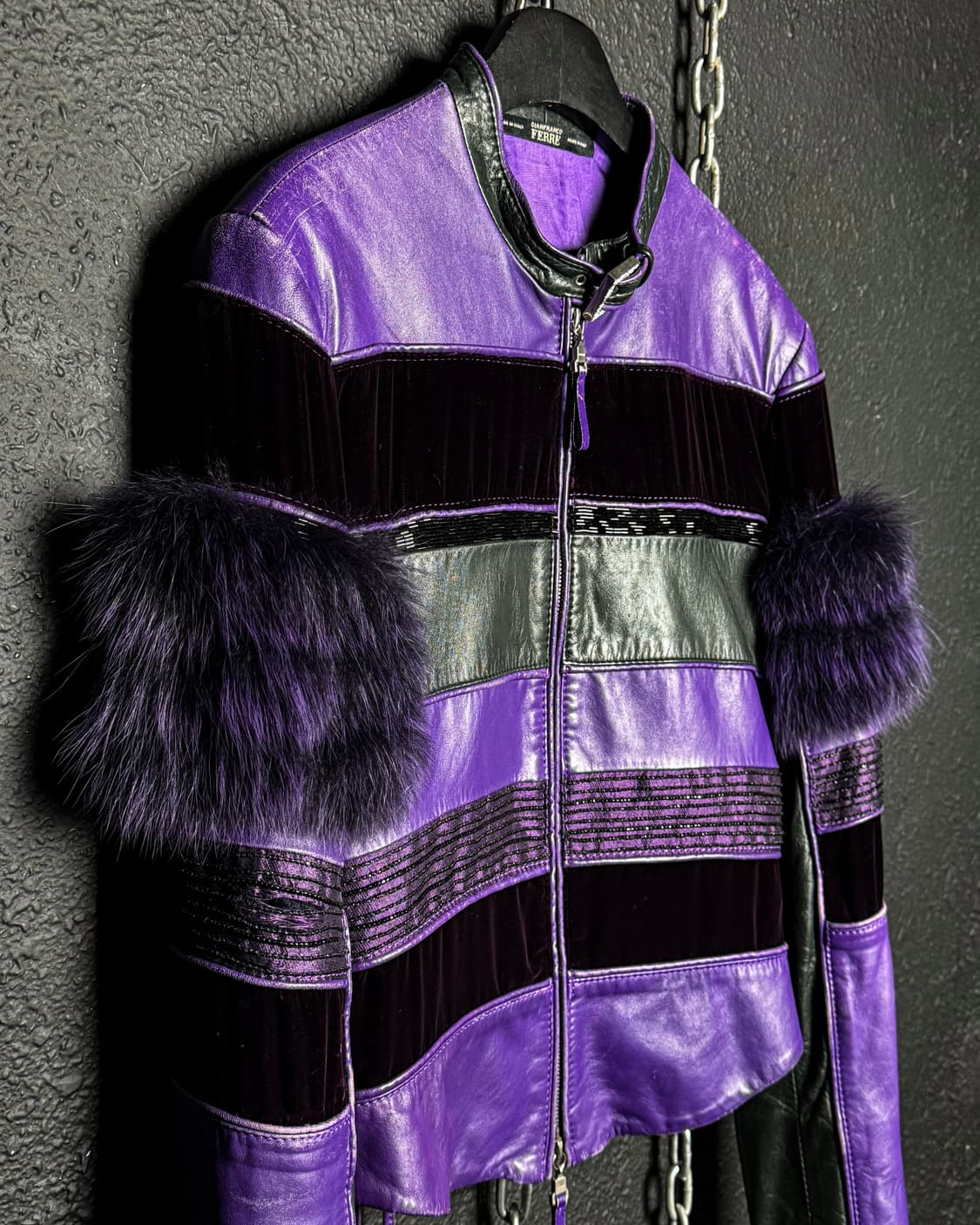 GIANFRANCO FERRE 2002 F/W-Leather jacket 상품이미지3