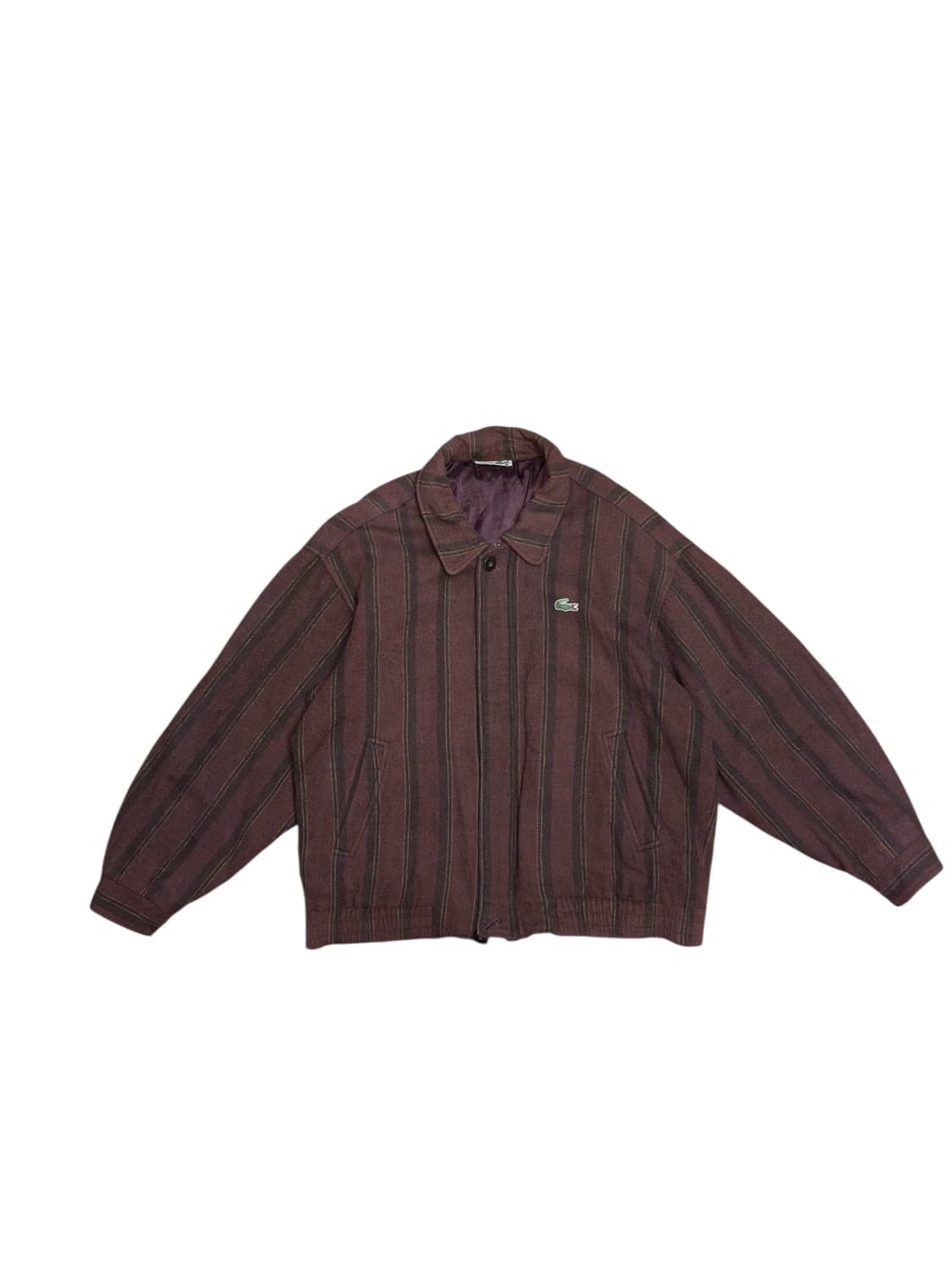 라코스테 빈티지 울 블루종 자켓 상품이미지5