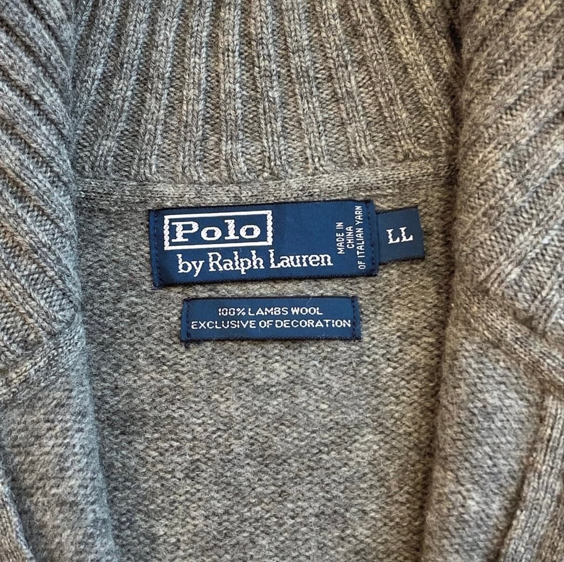폴로랄프로렌 울 2-way 집업 상품이미지6