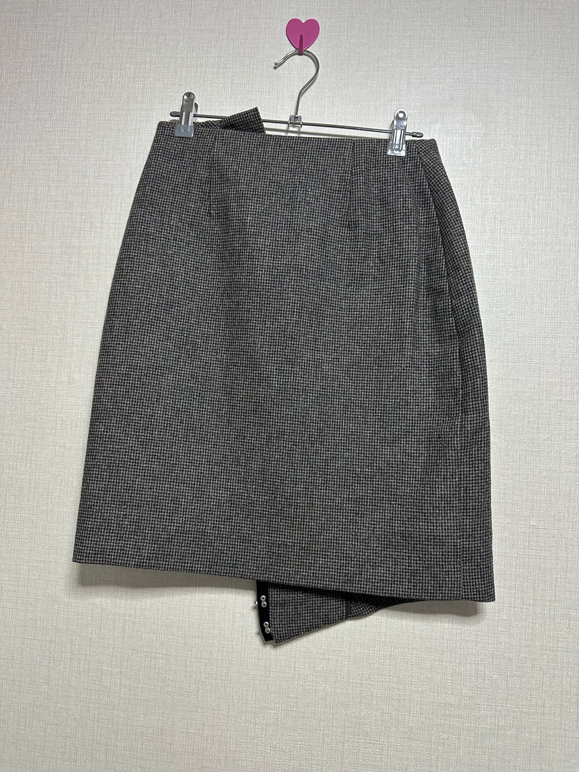 로클 체크 후크 스커트  상품이미지3