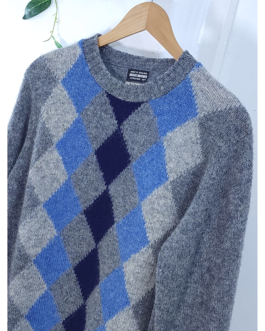 영국/브룩스브라더스 셔틀랜드 울니트 상품이미지1
