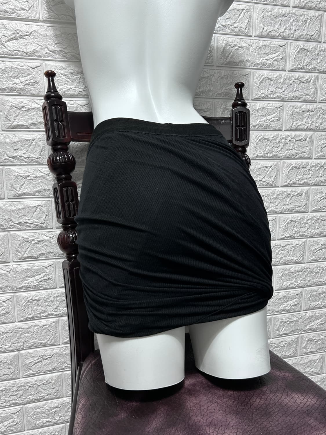 알렉산더 왕 드레이프 트위스트 스커트 상품이미지4