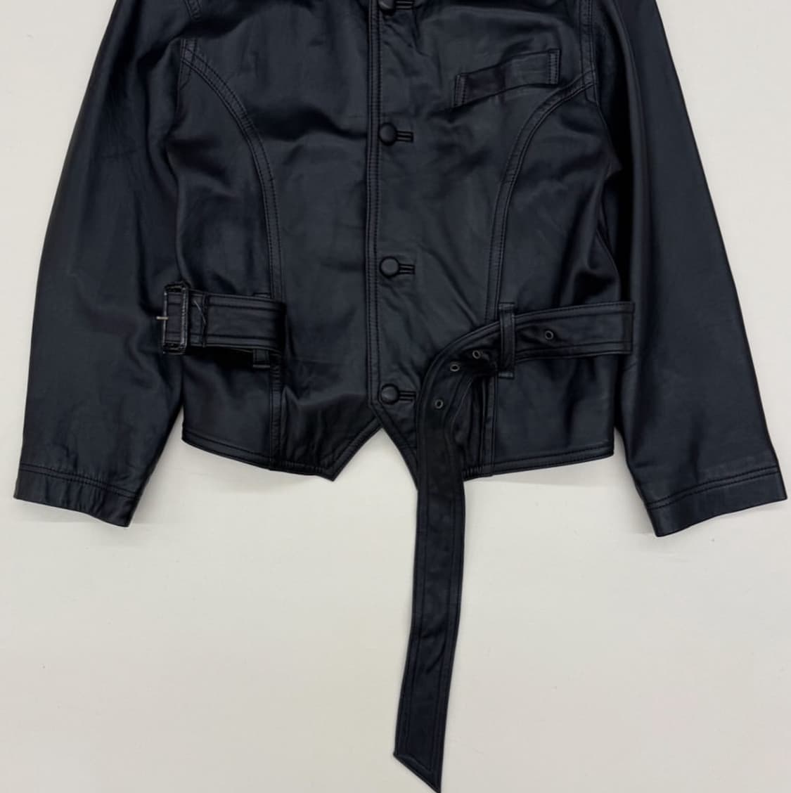 80s Hai Sporting Gear (이세이미야케) 양가죽 자켓 상품이미지4