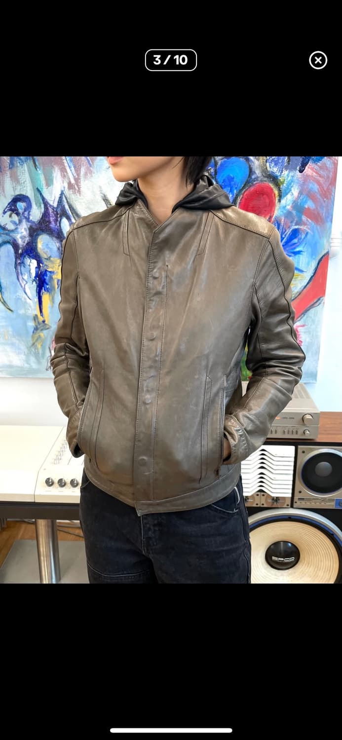 솔리드 옴므 가죽자켓 상품이미지4