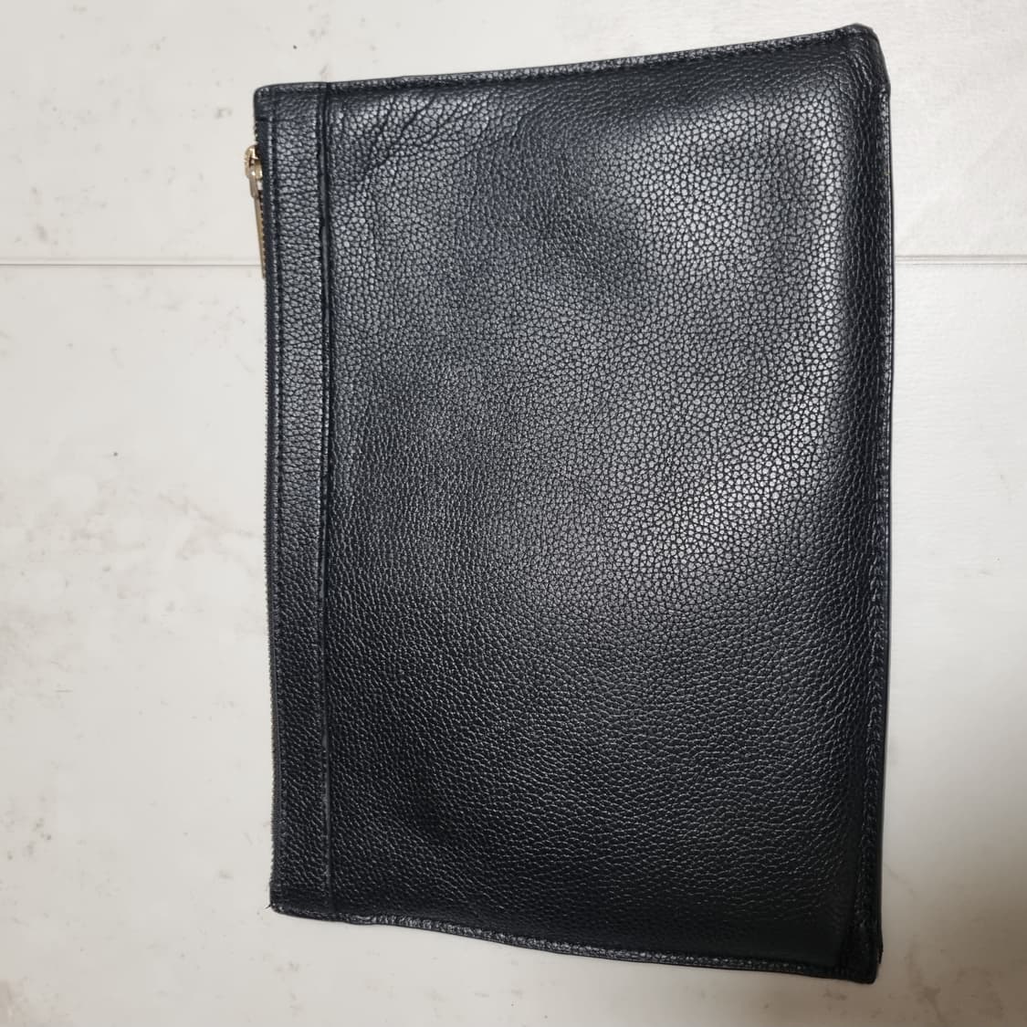 톰브라운 블랙 레더 파우치 상품이미지2