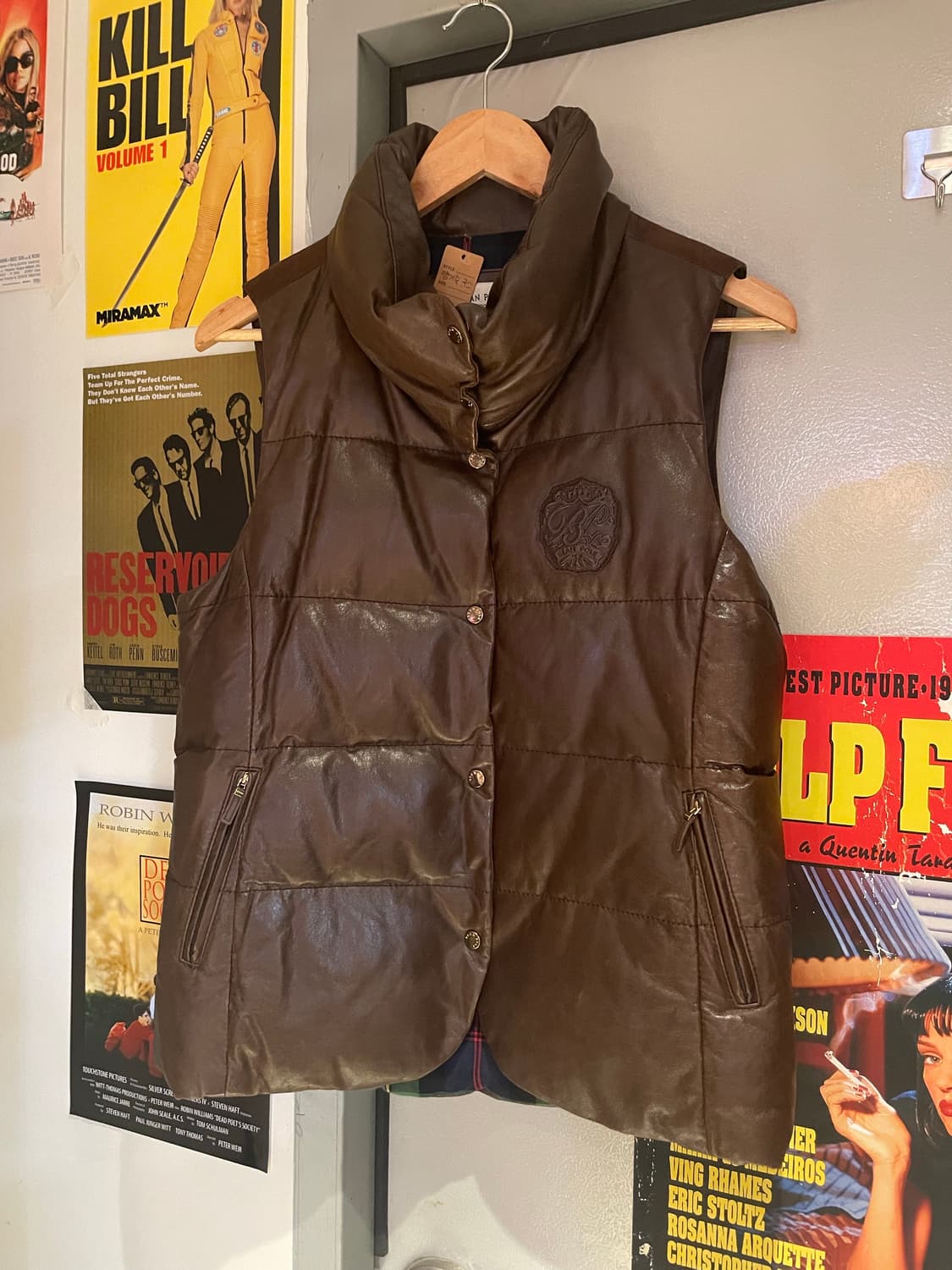 빈폴 양가죽 구스 베스트패딩 상품이미지1