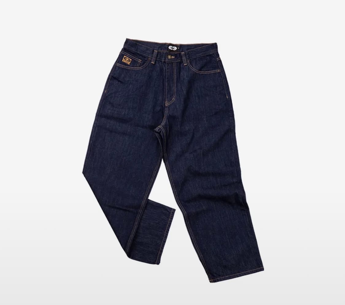 ERTR 생지 데님 팬츠 인디고 L 상품이미지2