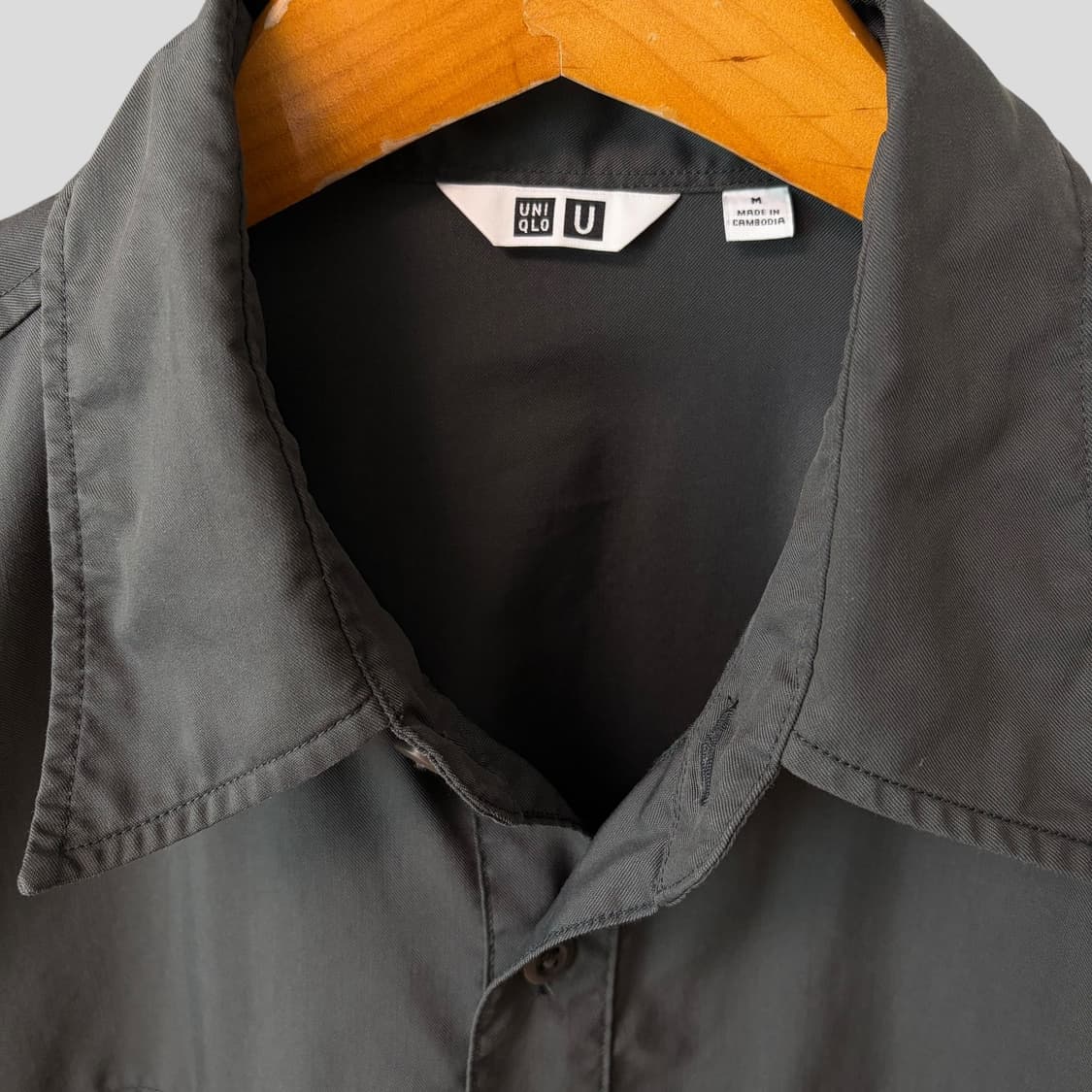 (M)유니클로U 유틸리티 오버사이즈 셔츠 상품이미지3
