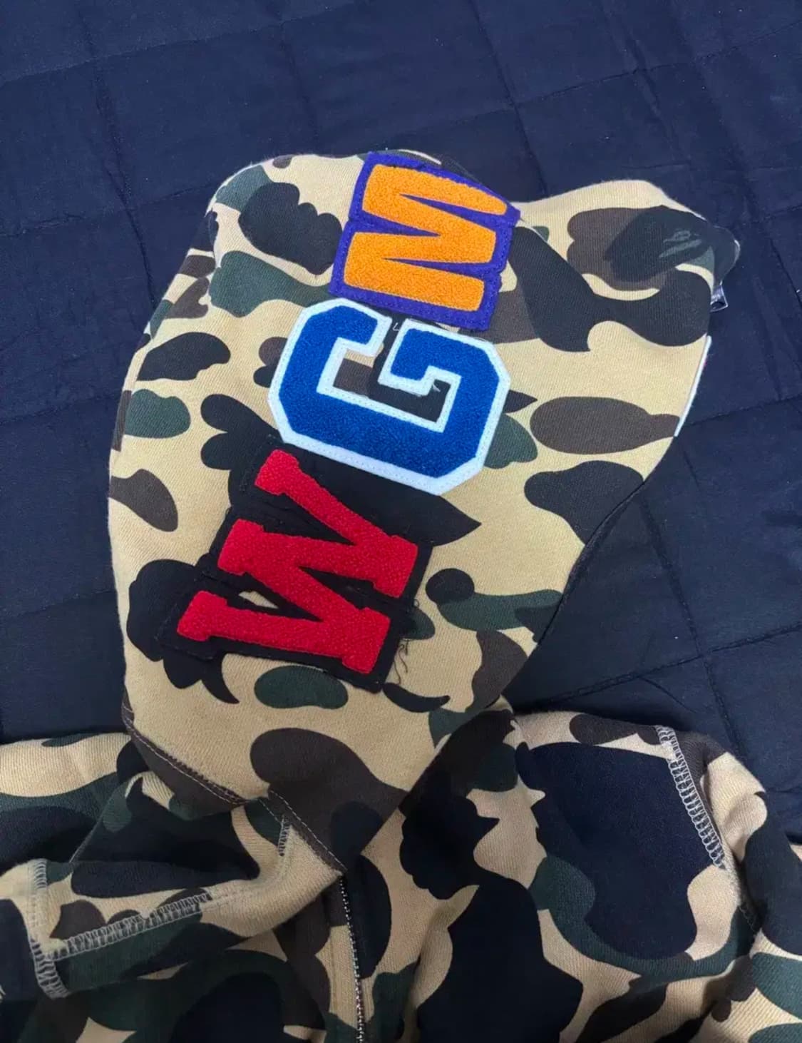베이프 황계 퍼스트 카모 후드집업 s 상품이미지5