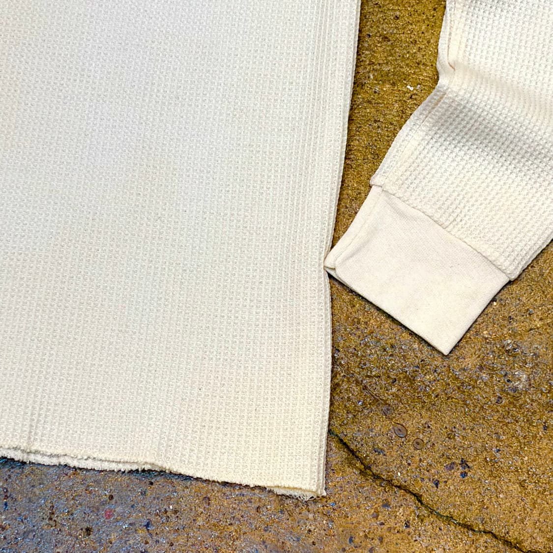 새상품 90s USA 빈티지 프루트오브더룸 와플 긴팔티 상품이미지6