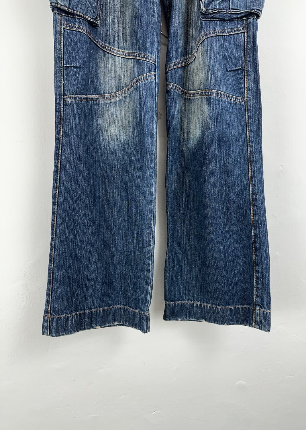 Utility Cargo Flare Denim Jeans 상품이미지6