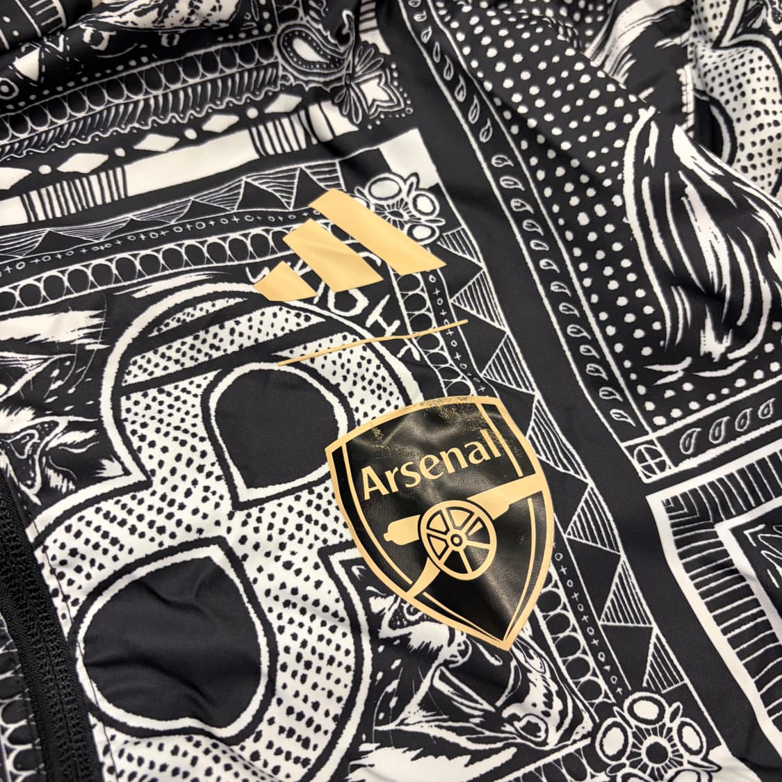 [XL] 아디다스 이안 앤섬 리버시블 아스날 블랙 트랙 자켓 D723 상품이미지8