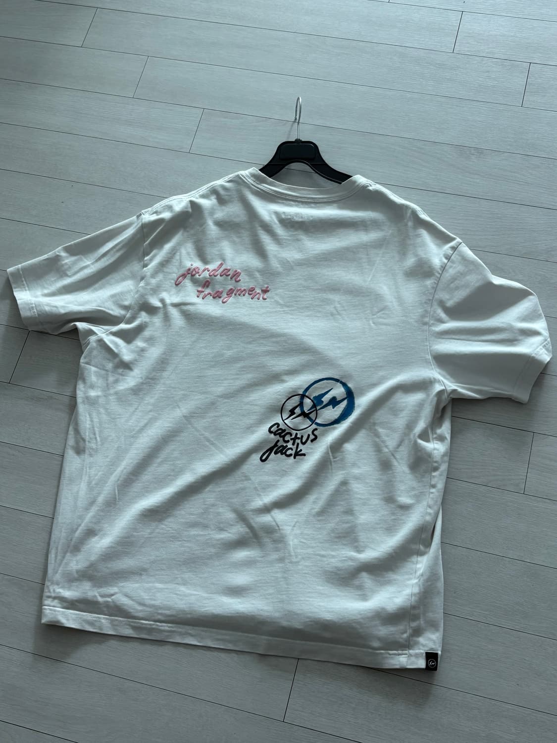 조던 x 트래비스스캇 x 프라그먼트 반팔 (XL) 상품이미지3