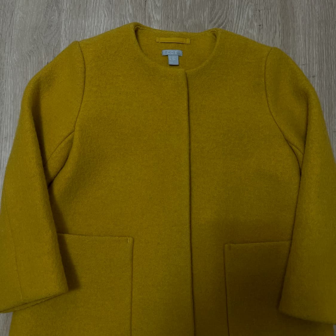 코스 COS 키즈 울 카라리스 코트 4-6세  상품이미지2