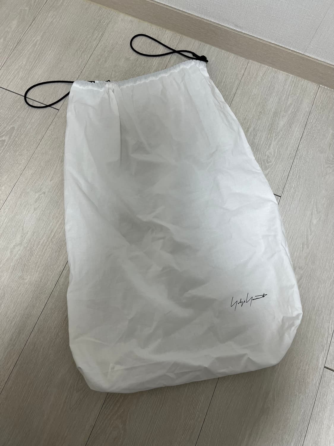 요지야마모토 울 개버딘 드레이프 백팩 상품이미지7