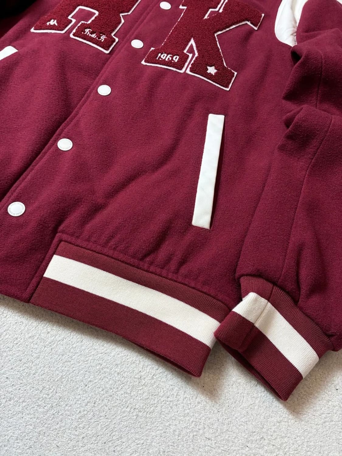 Robe di Kappa 23FW 울 바시티 자켓 PN7851 상품이미지4