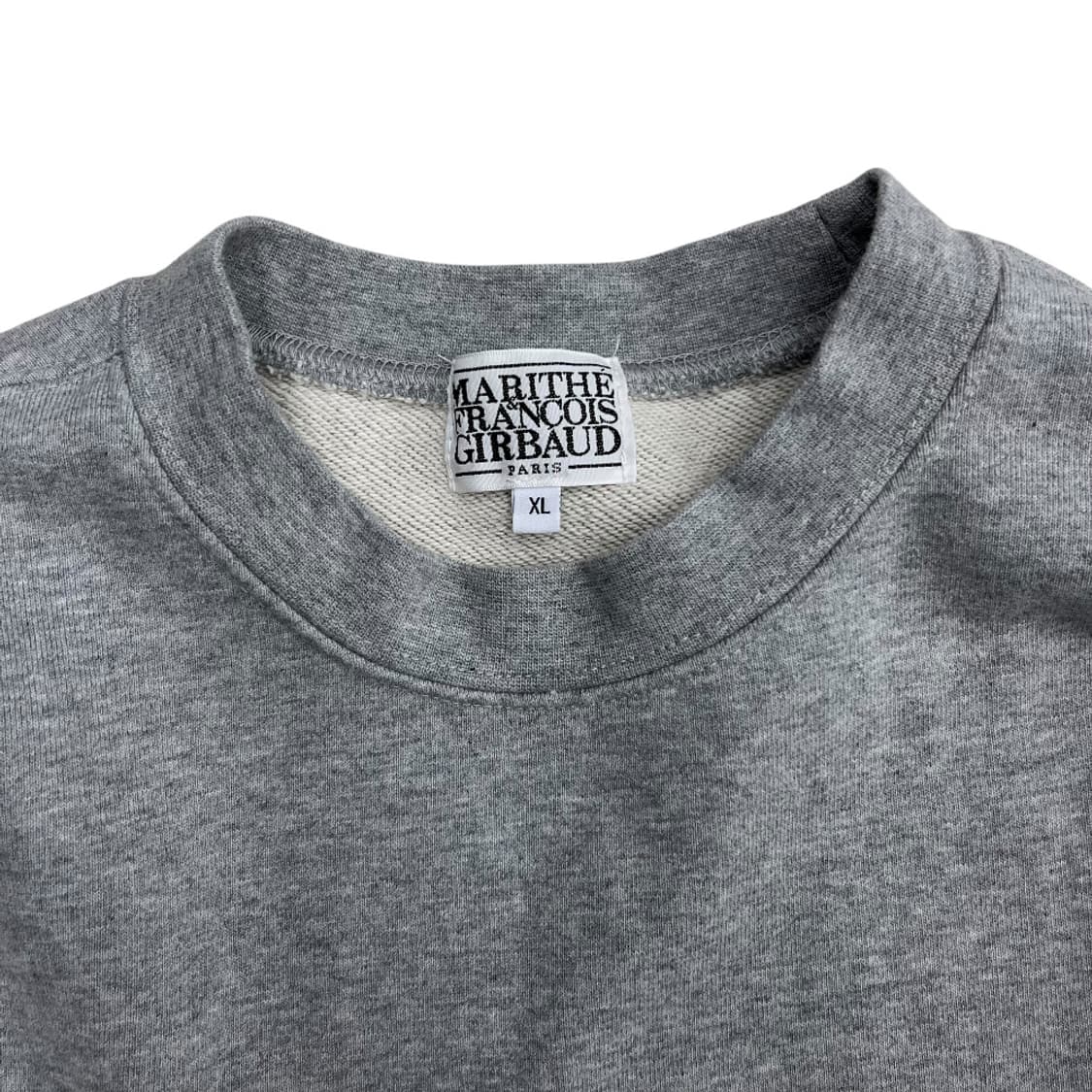 마리떼 프랑소와 저버 센터로고 그레이 맨투맨 XL 상품이미지5