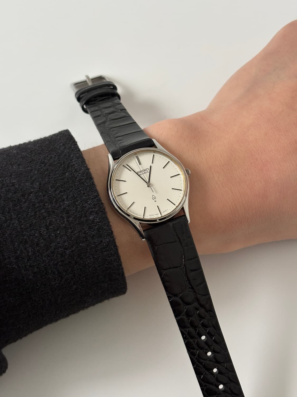 1980년대 Chariot 실버 쿼츠 남성 상품이미지9