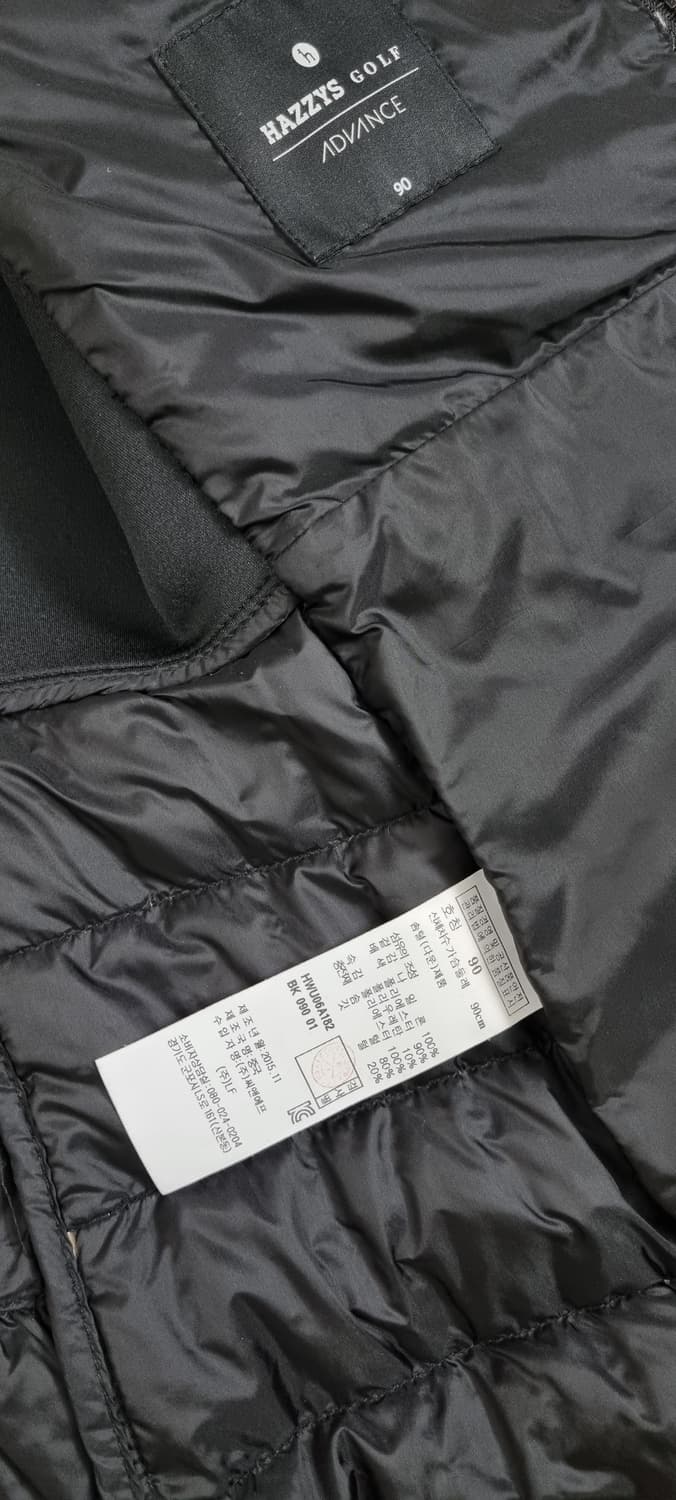 헤지스 골프 덕다운 패딩 베스트 S _ 여성 상품이미지8