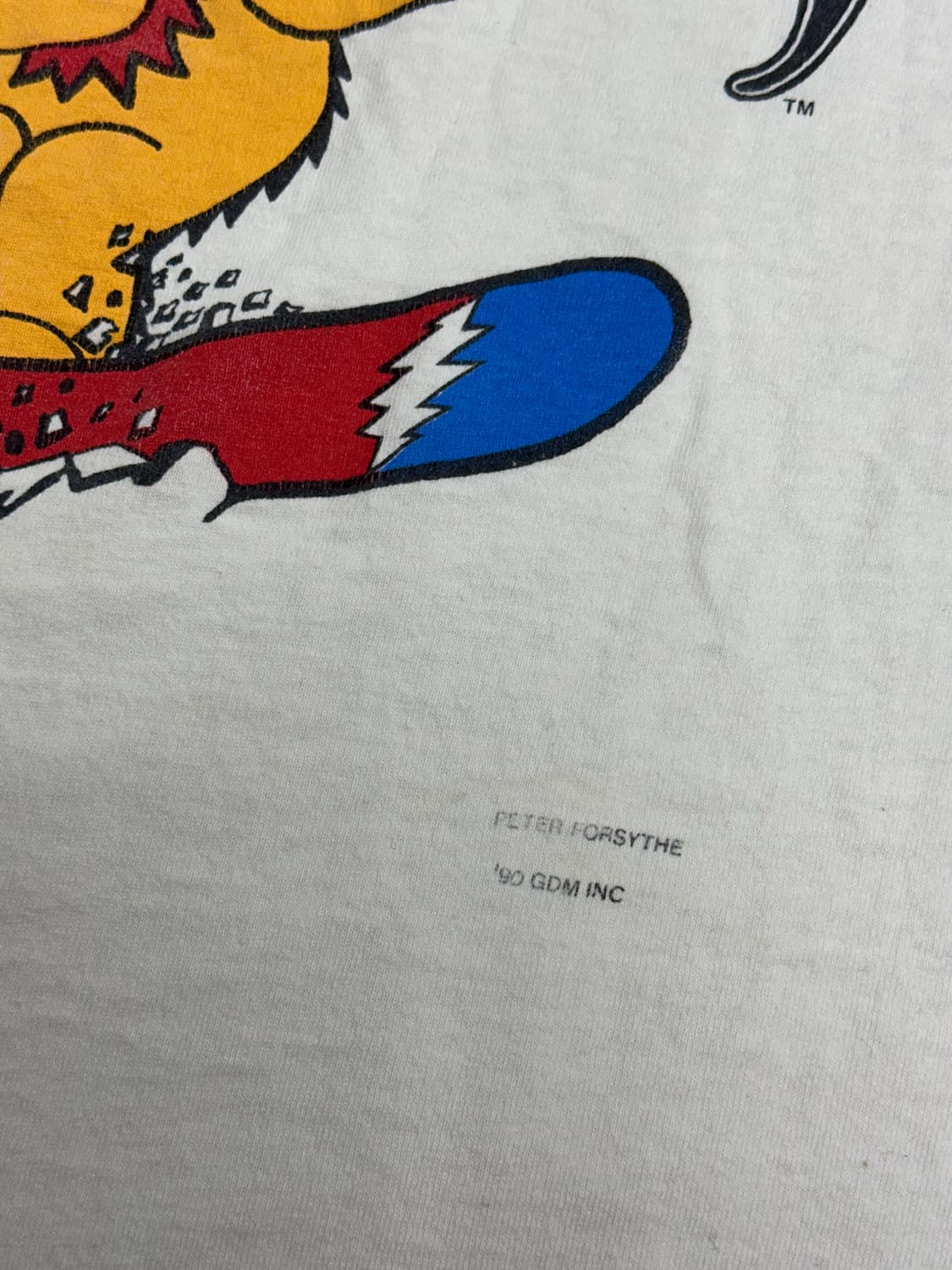 1990‘ 그레이트풀데드 댄싱베어 롱슬리브 XL 상품이미지6
