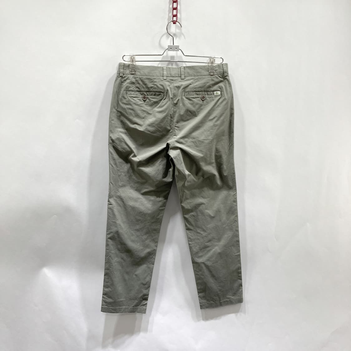 라코스테 남성 면바지 카키 30  상품이미지3