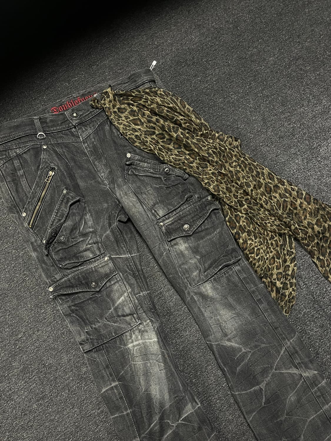 Silky Punk leopard scarf 상품이미지1