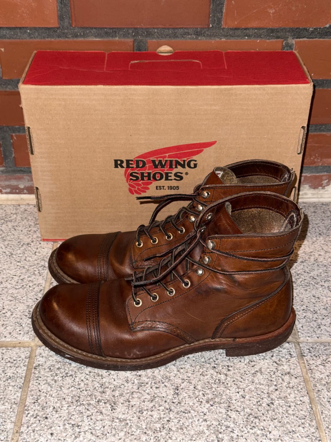 레드윙 8111 아이언레인저 브라운 부츠 265 (8.5D) 상품이미지3