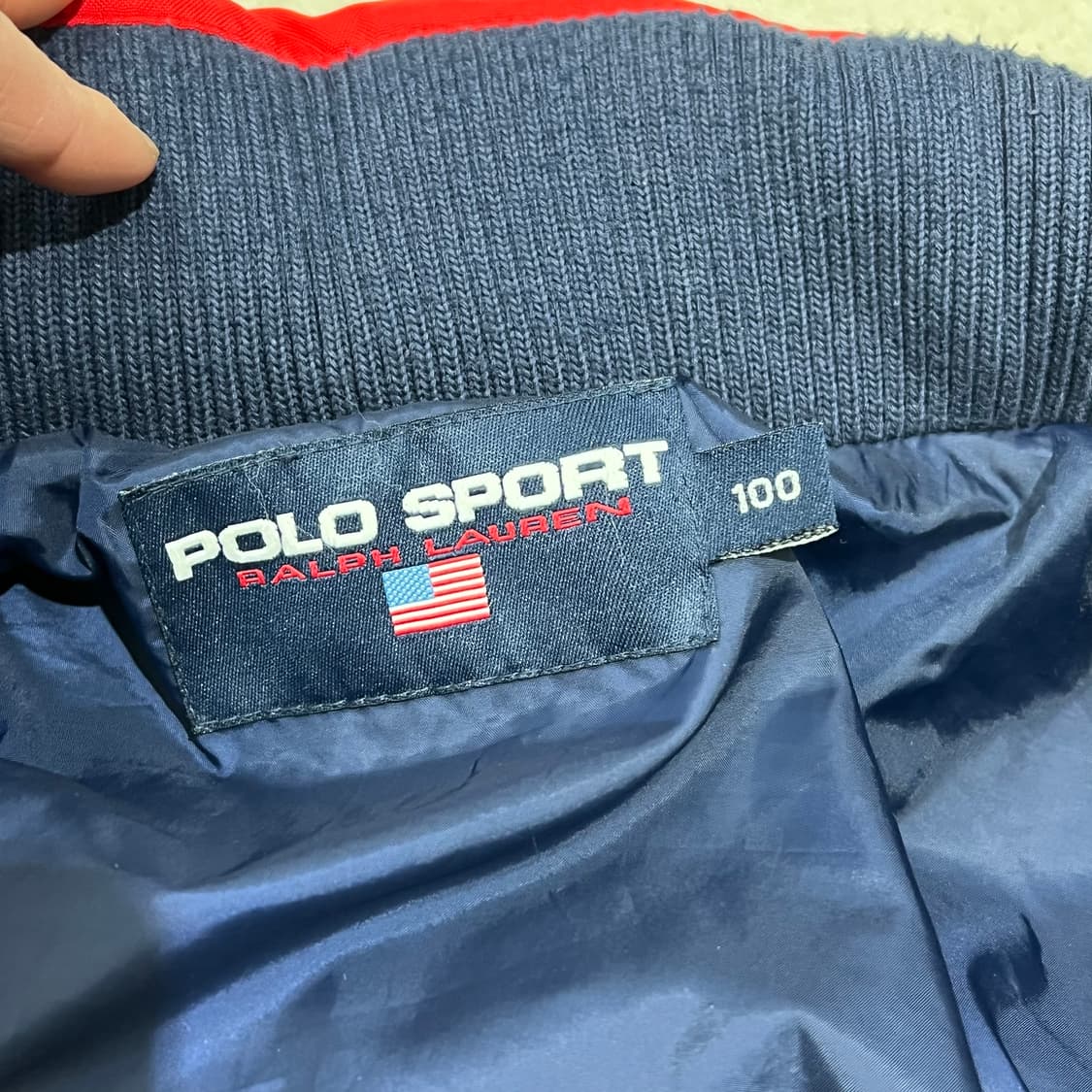 폴로 레터링 프린트 덕다운패딩 s09270 상품이미지6