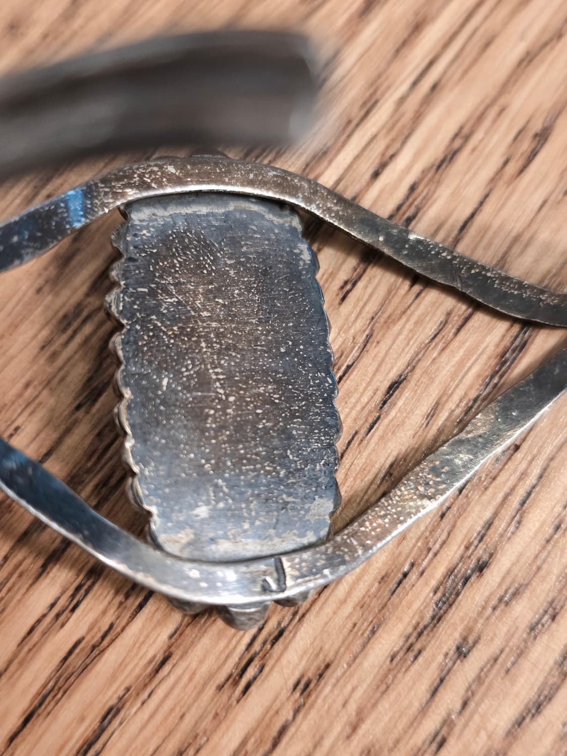 네이티브 아메리칸 오리지널 나바호 터키석 실버 뱅글 상품이미지9