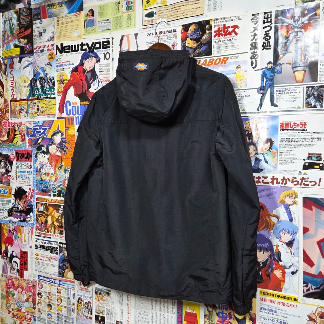 디키즈 블랙 고프코어 바람막이 자켓 상품이미지5