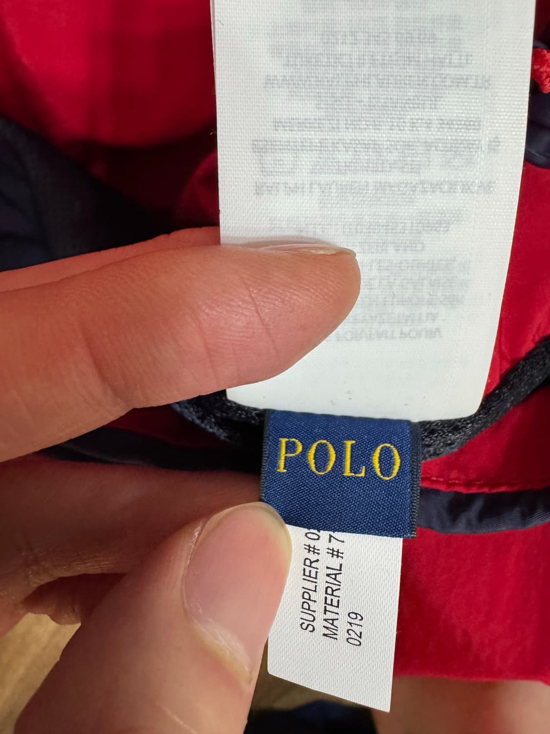 랄프로렌 아노락 바람막이 S 상품이미지4