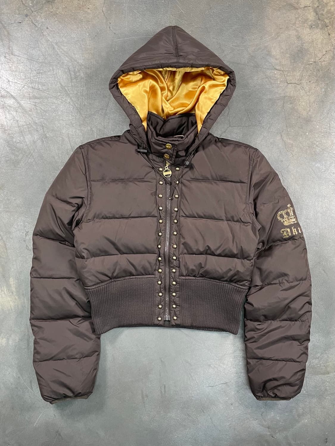 DKNY Y2k 크롭 패딩 상품이미지1